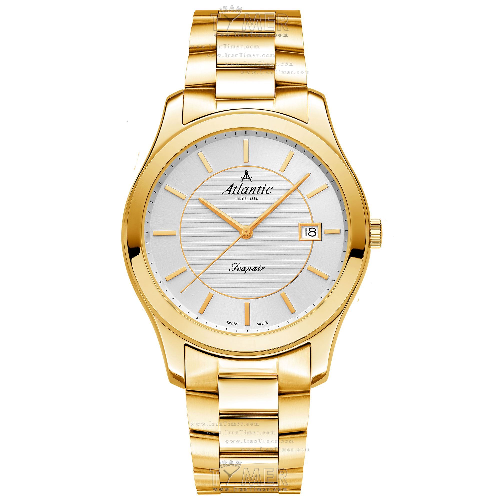 قیمت و خرید ساعت مچی مردانه آتلانتیک(ATLANTIC) مدل AC-60335.45.21 کلاسیک | اورجینال و اصلی