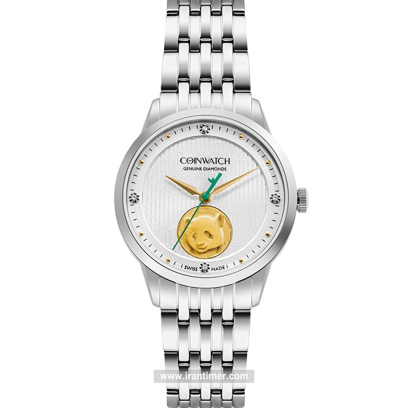 قیمت و خرید ساعت مچی زنانه کوین واچ(COINWATCH) مدل C207SWH کلاسیک | اورجینال و اصلی