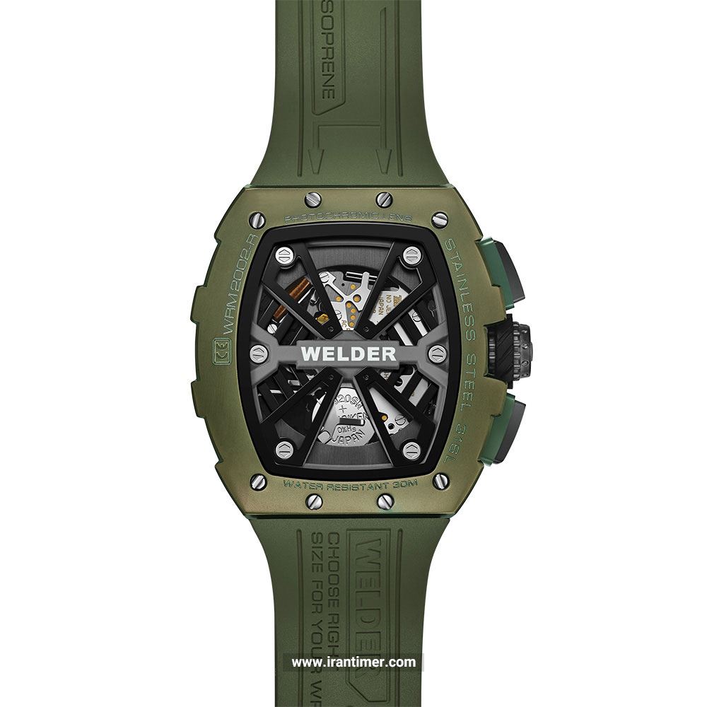 قیمت و خرید ساعت مچی مردانه ولدر(WELDER) مدل WRM2002-R اسپرت | اورجینال و اصلی