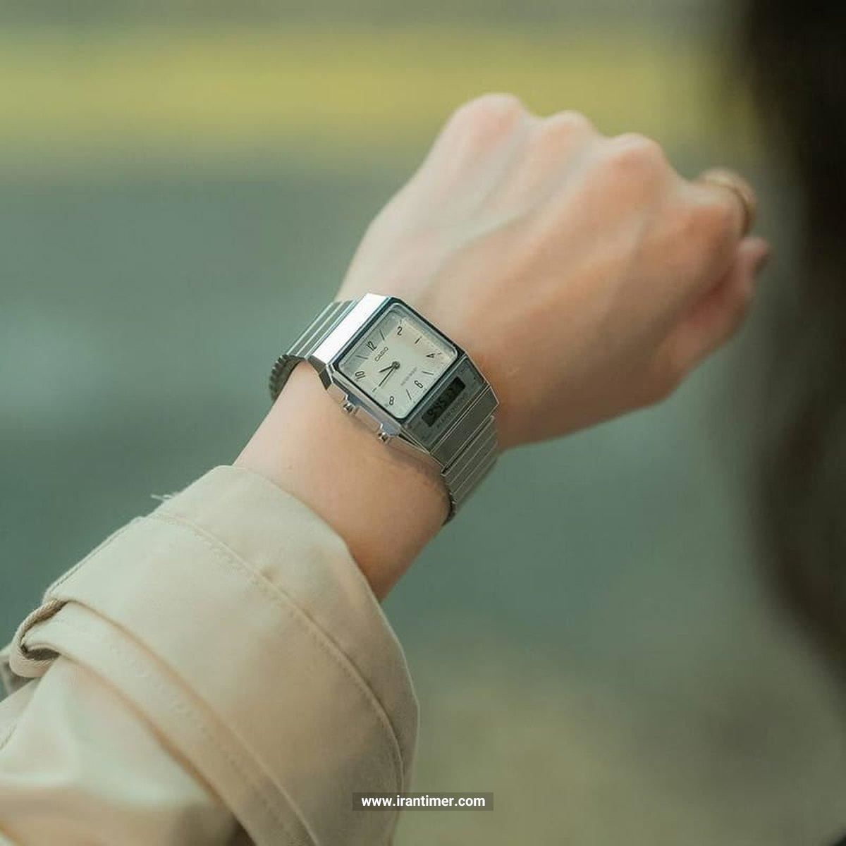 قیمت و خرید ساعت مچی مردانه زنانه کاسیو (CASIO) مدل AQ-800E-7A2DF | اورجینال و اصلی