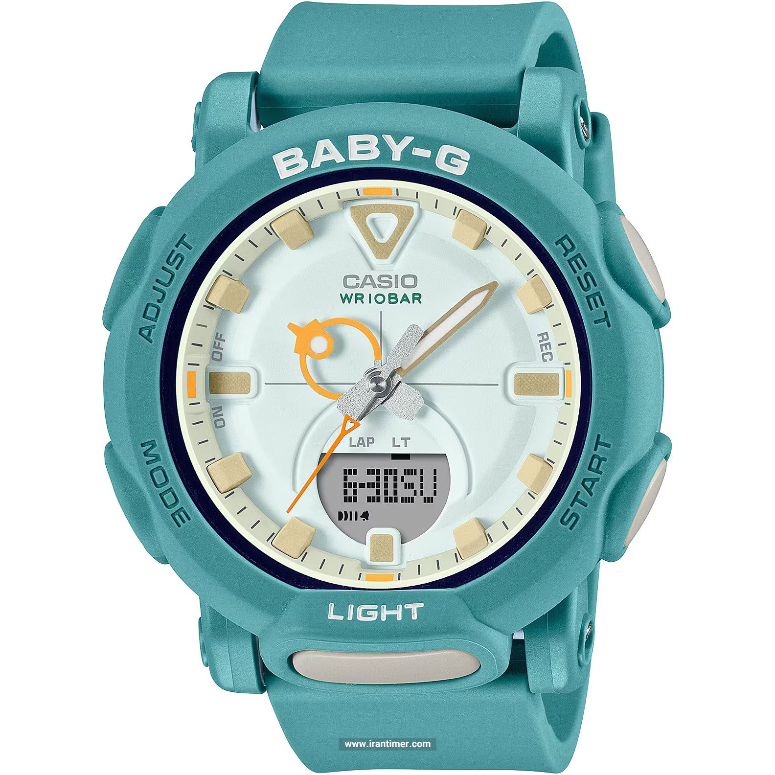 قیمت و خرید ساعت مچی کاسیو (CASIO) بیبی جی مدل BGA-310RP-3ADR اسپرت | اورجینال و اصلی