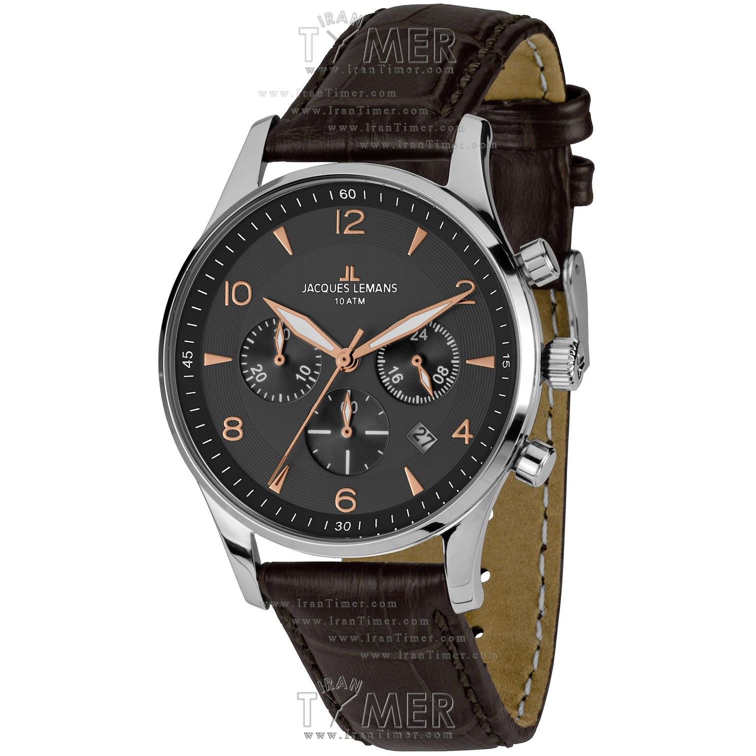 قیمت و خرید ساعت مچی مردانه ژاک لمن(JACQUES LEMANS) مدل 1-1654F کلاسیک اسپرت | اورجینال و اصلی