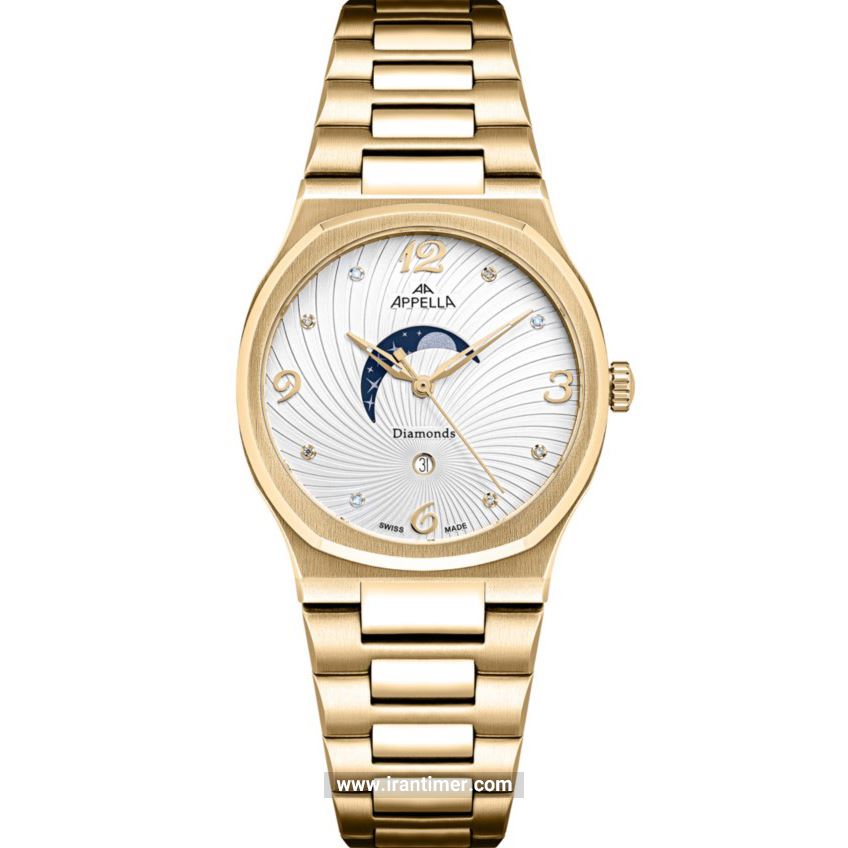 قیمت و خرید ساعت مچی زنانه اپلا(APPELLA) مدل L32006.1173DQS کلاسیک | اورجینال و اصلی