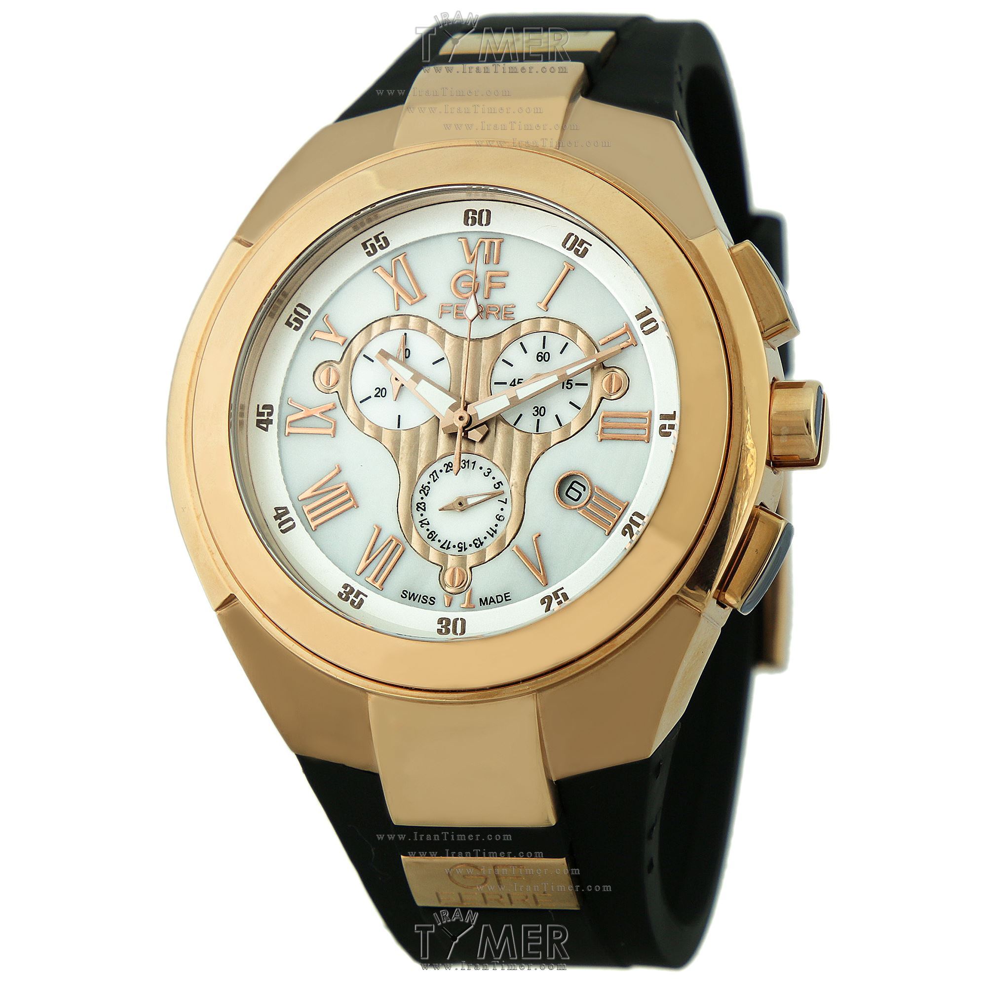 قیمت و خرید ساعت مچی مردانه جی اف فره(GF FERRE) مدل GF.RG7330G-01 کلاسیک اسپرت | اورجینال و اصلی