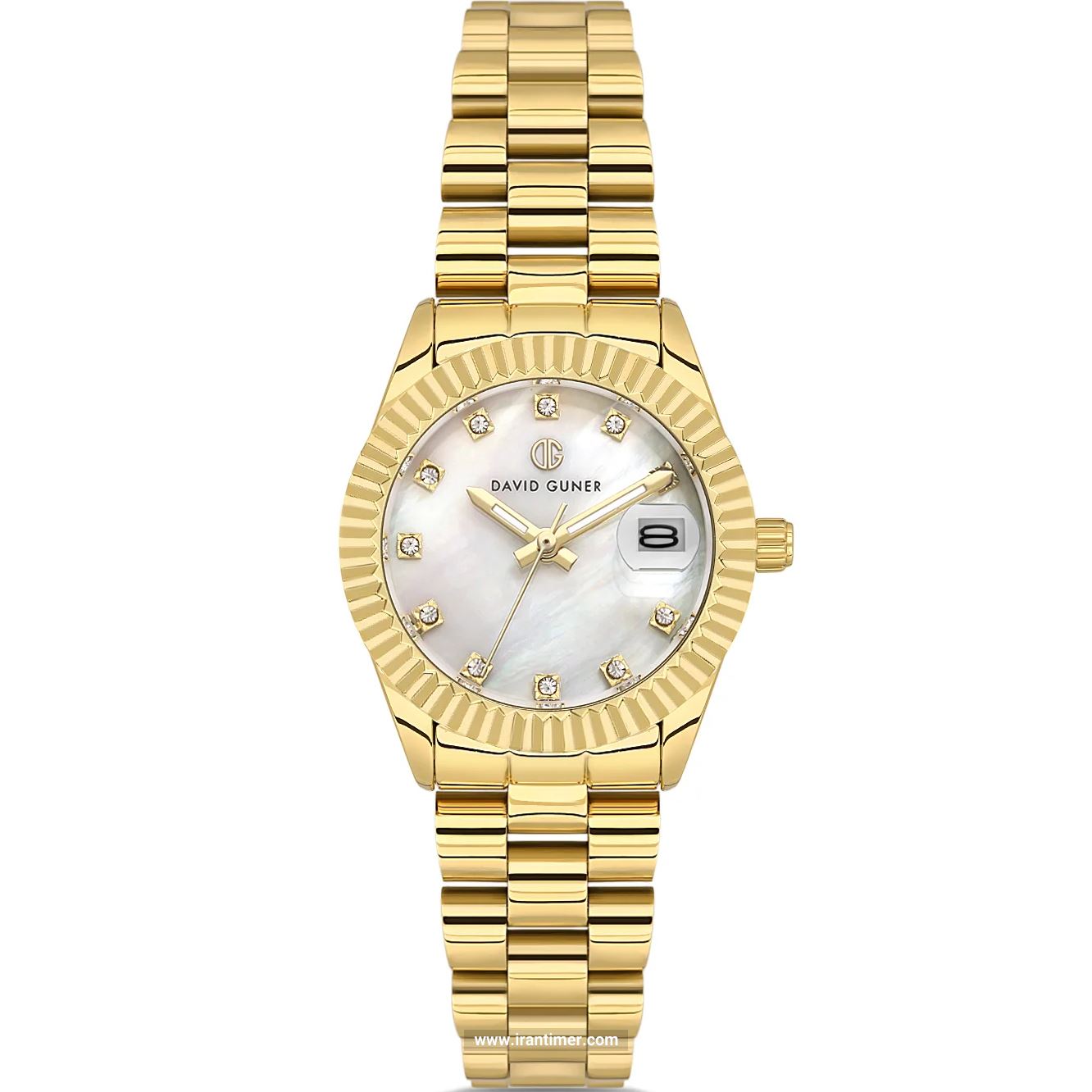 قیمت و خرید ساعت مچی زنانه دیوید گانر(David Guner) مدل DG-8828LA-B1 فشن | اورجینال و اصلی