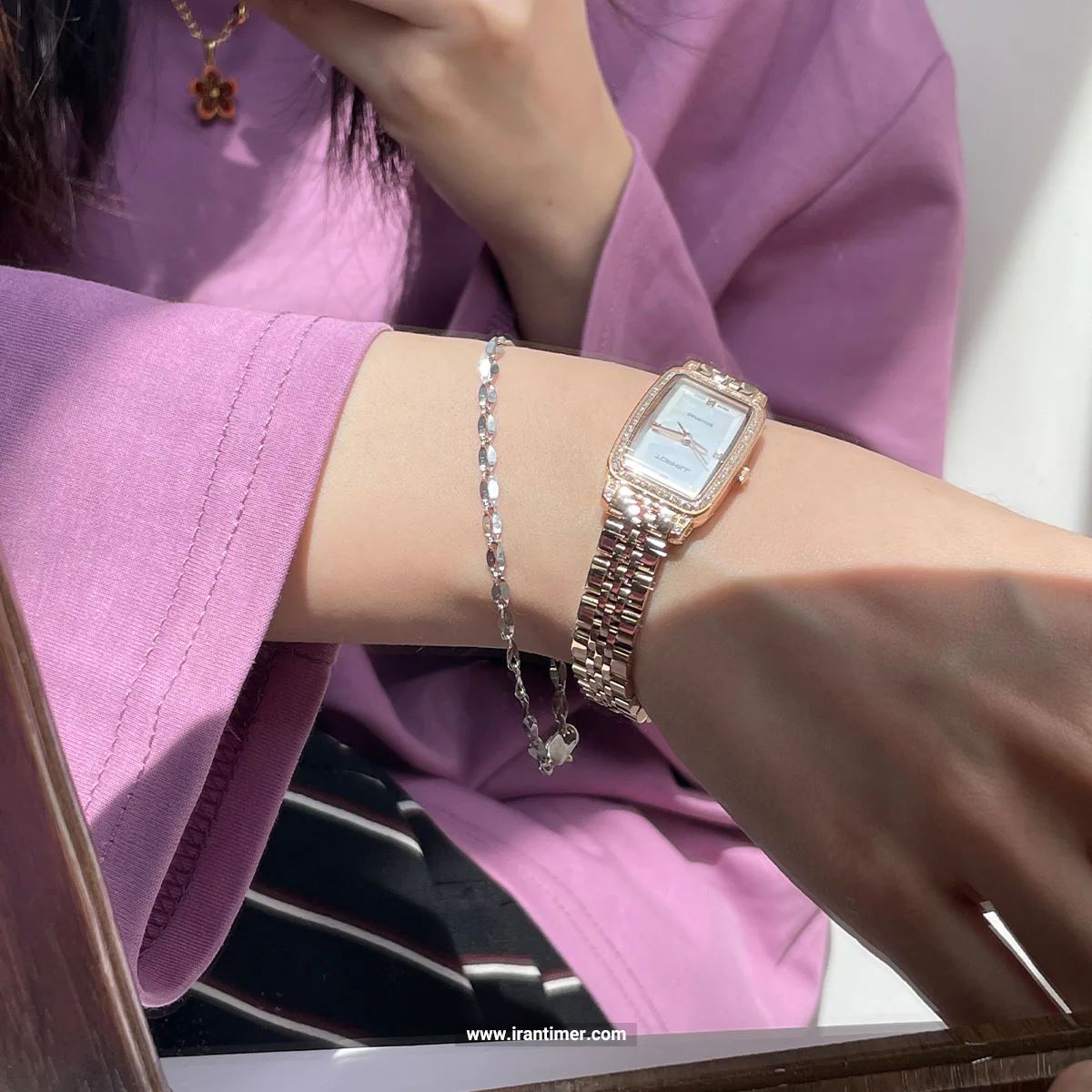 قیمت و خرید ساعت مچی زنانه تاپ هیل(TOPHILL) مدل TE051L.S3237 فشن | اورجینال و اصلی