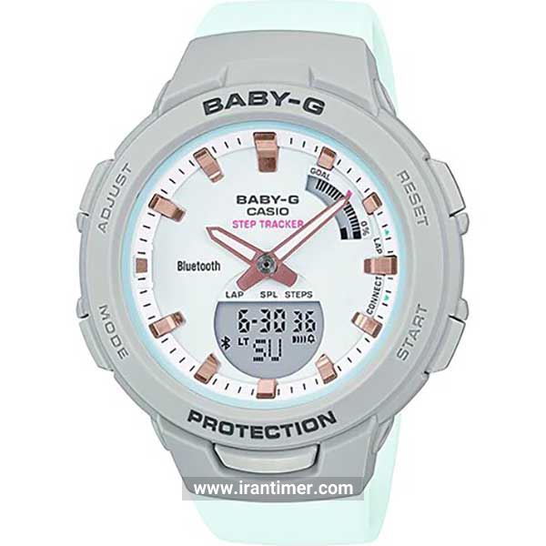 قیمت و خرید ساعت مچی کاسیو (CASIO) بیبی جی مدل BSA-B100MC-8ADR اسپرت | اورجینال و اصلی