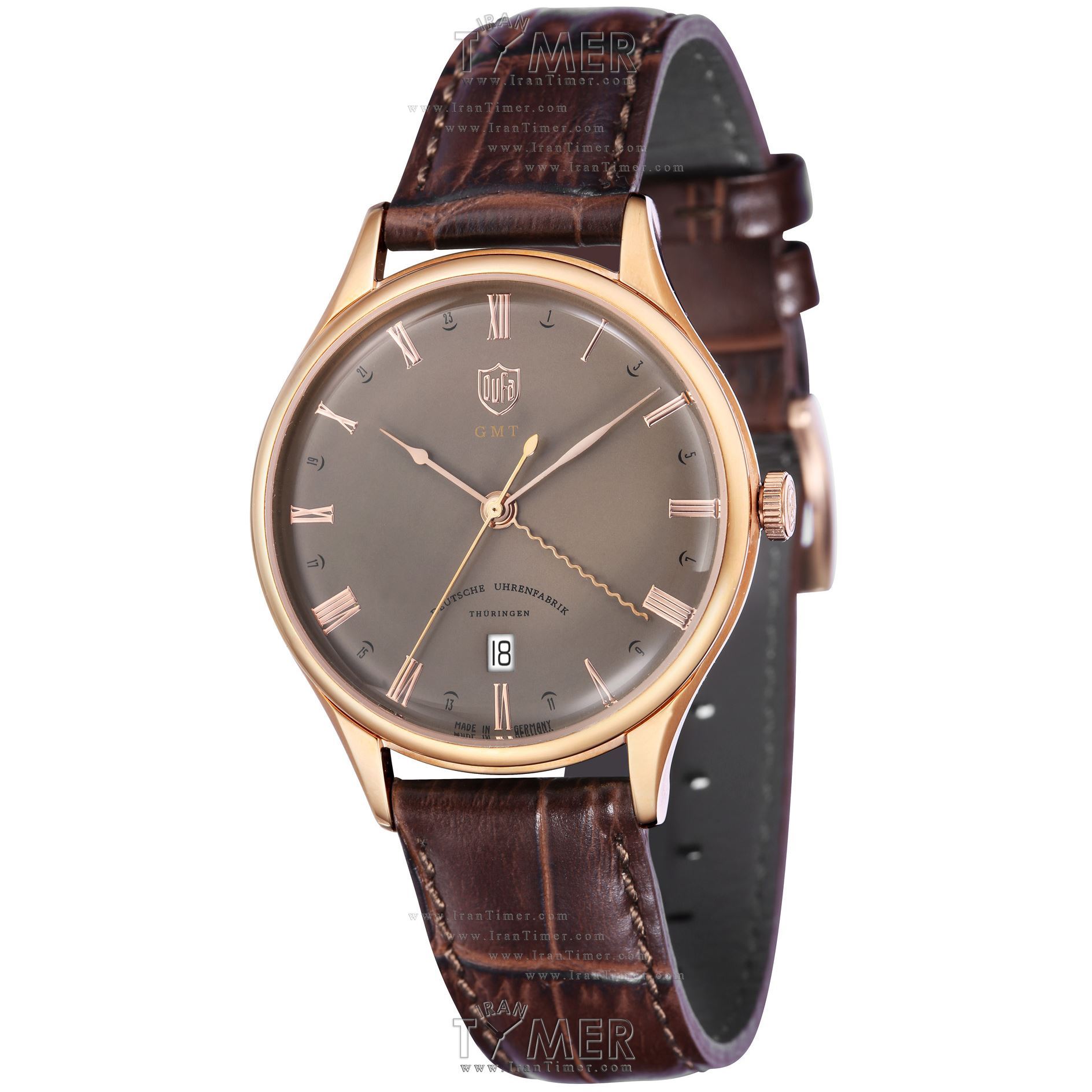 قیمت و خرید ساعت مچی مردانه زنانه دوفا(DUFA) مدل DF-9006-09 کلاسیک | اورجینال و اصلی