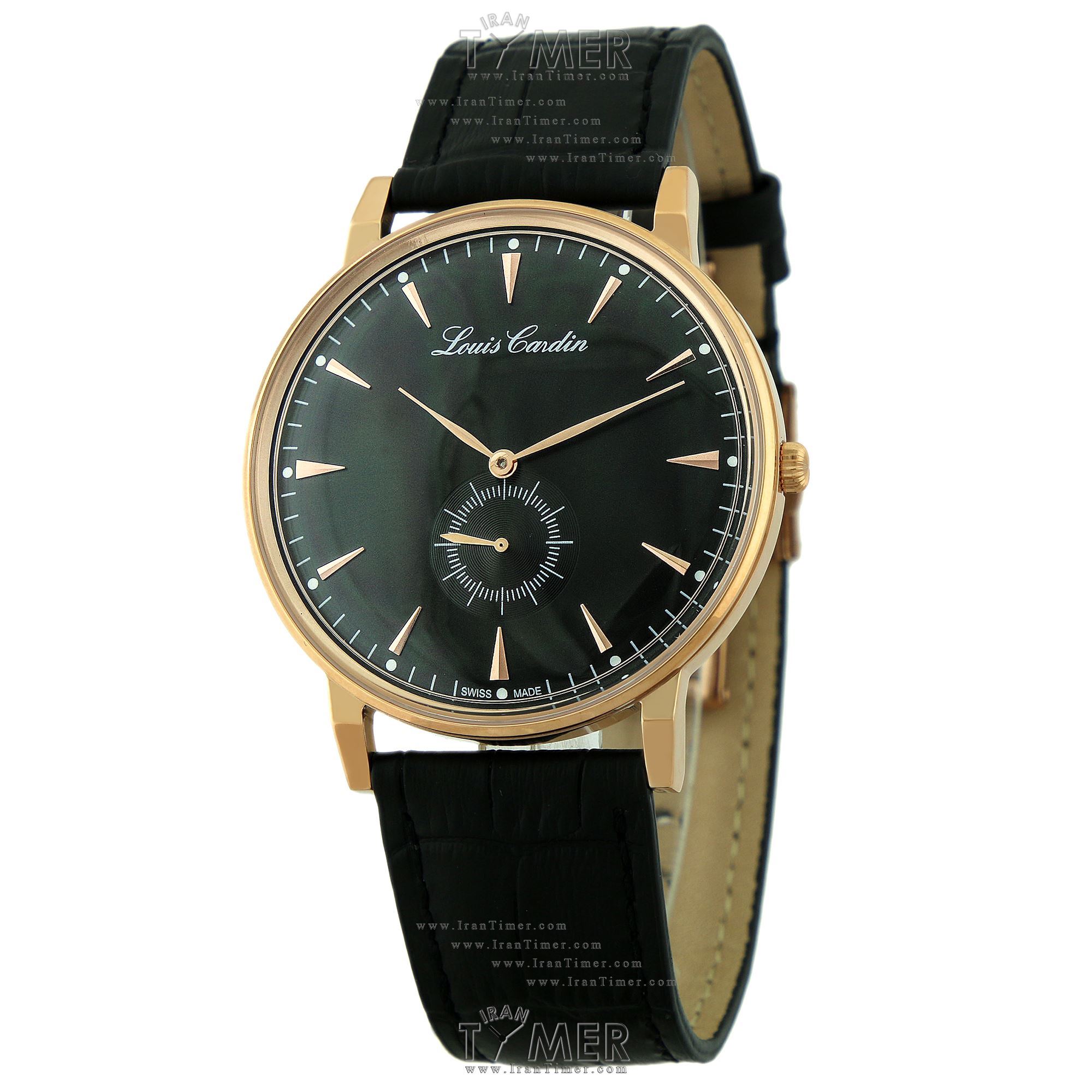 قیمت و خرید ساعت مچی مردانه لوئیس کاردین(LOUIS CARDIN) مدل LC004 M LEADER RG-l کلاسیک | اورجینال و اصلی