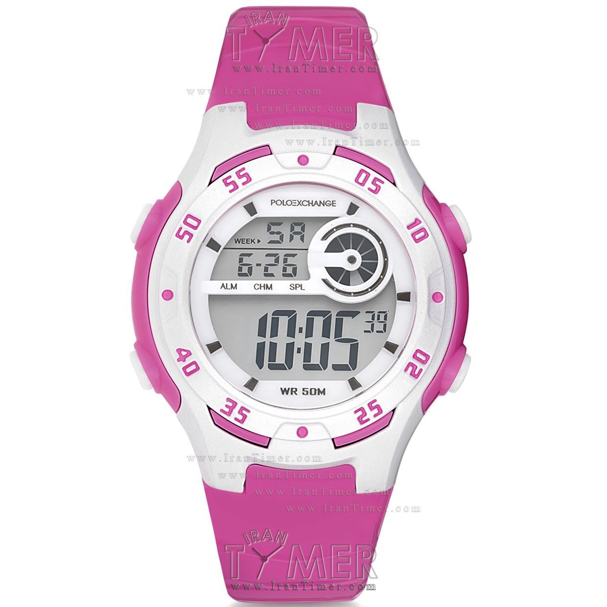 قیمت و خرید ساعت مچی زنانه پولو اکسچنج(POLO EXCHANGE) مدل PX-DR201L-08 اسپرت | اورجینال و اصلی