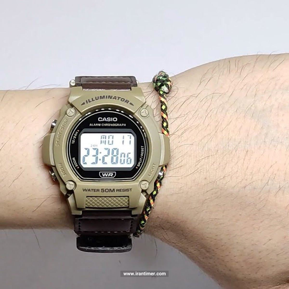 قیمت و خرید ساعت مچی مردانه کاسیو (CASIO) مدل W-219HB-5AVDF اسپرت | اورجینال و اصلی