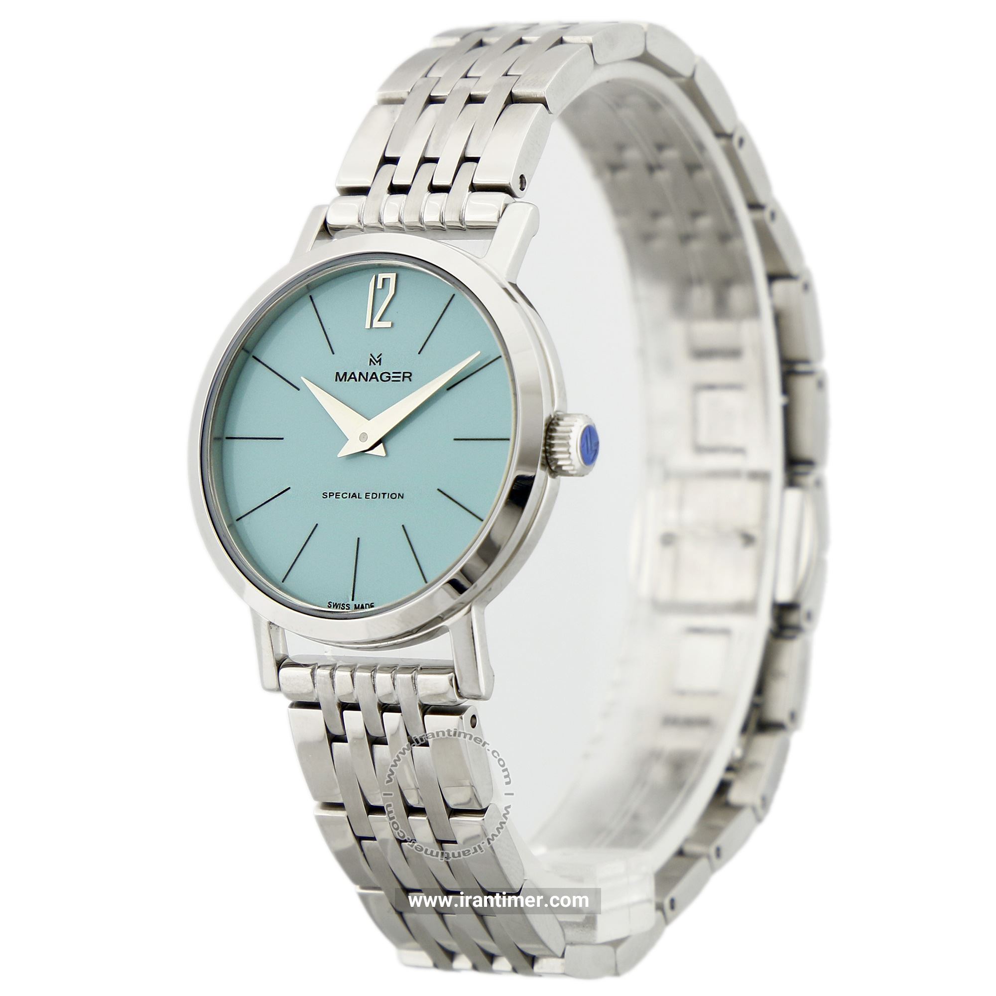 قیمت و خرید ساعت مچی زنانه منیجر(MANAGER) مدل MAN-PS-14-SM کلاسیک | اورجینال و اصلی