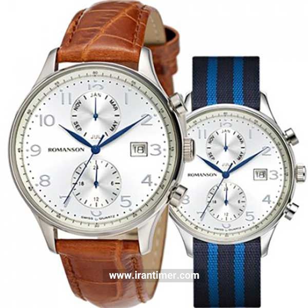 قیمت و خرید ساعت مچی مردانه رومانسون(ROMANSON) مدل TL4218FM2WAS2U-W کلاسیک | اورجینال و اصلی