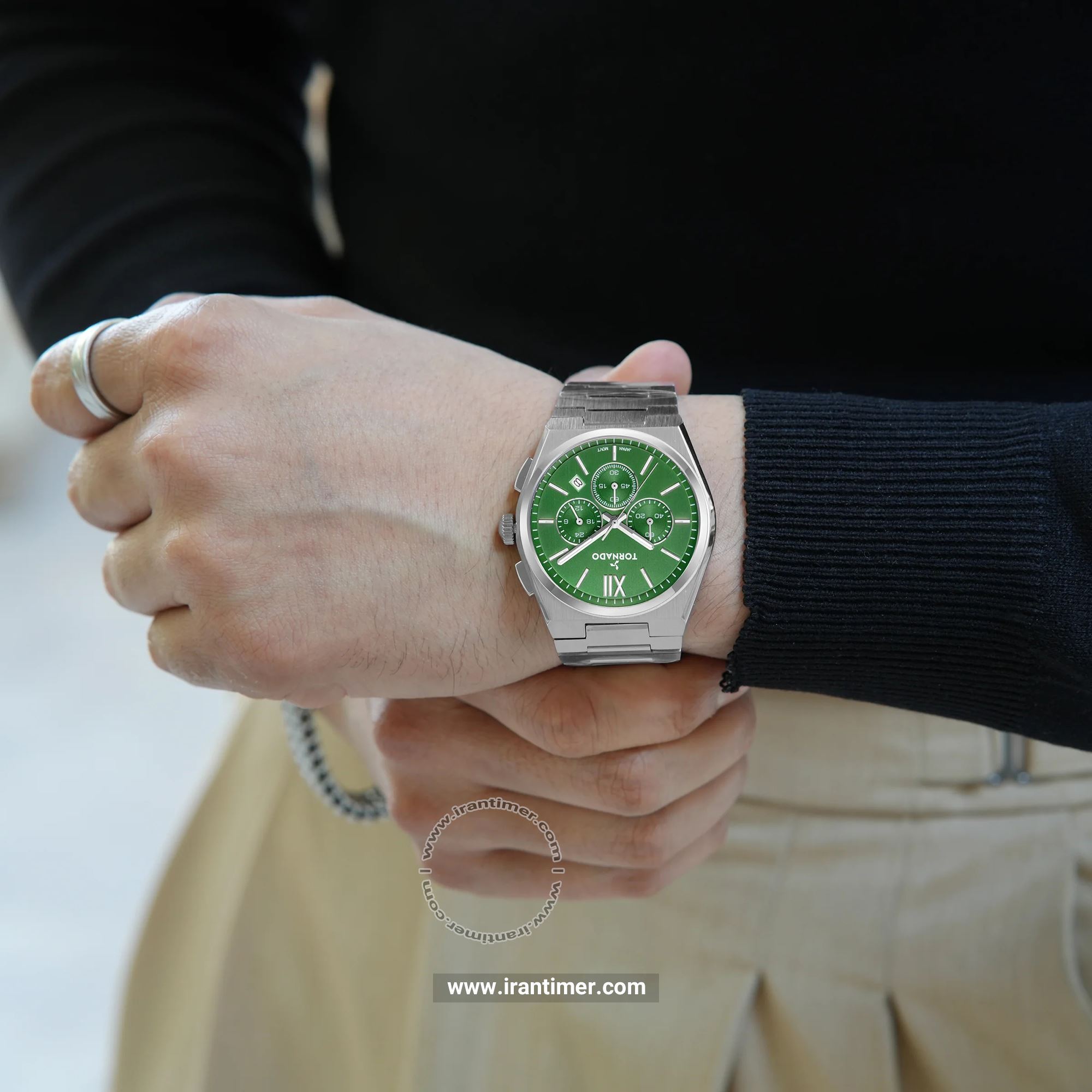 قیمت و خرید ساعت مچی مردانه تورنادو(Tornado) مدل T24105-SBSH کلاسیک | اورجینال و اصلی