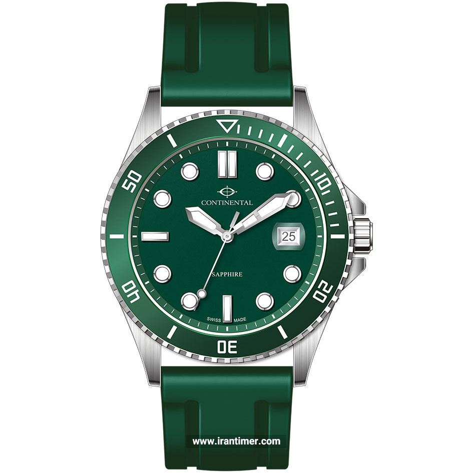قیمت و خرید ساعت مچی مردانه کنتیننتال(CONTINENTAL) مدل 20504-GD153950 اسپرت | اورجینال و اصلی