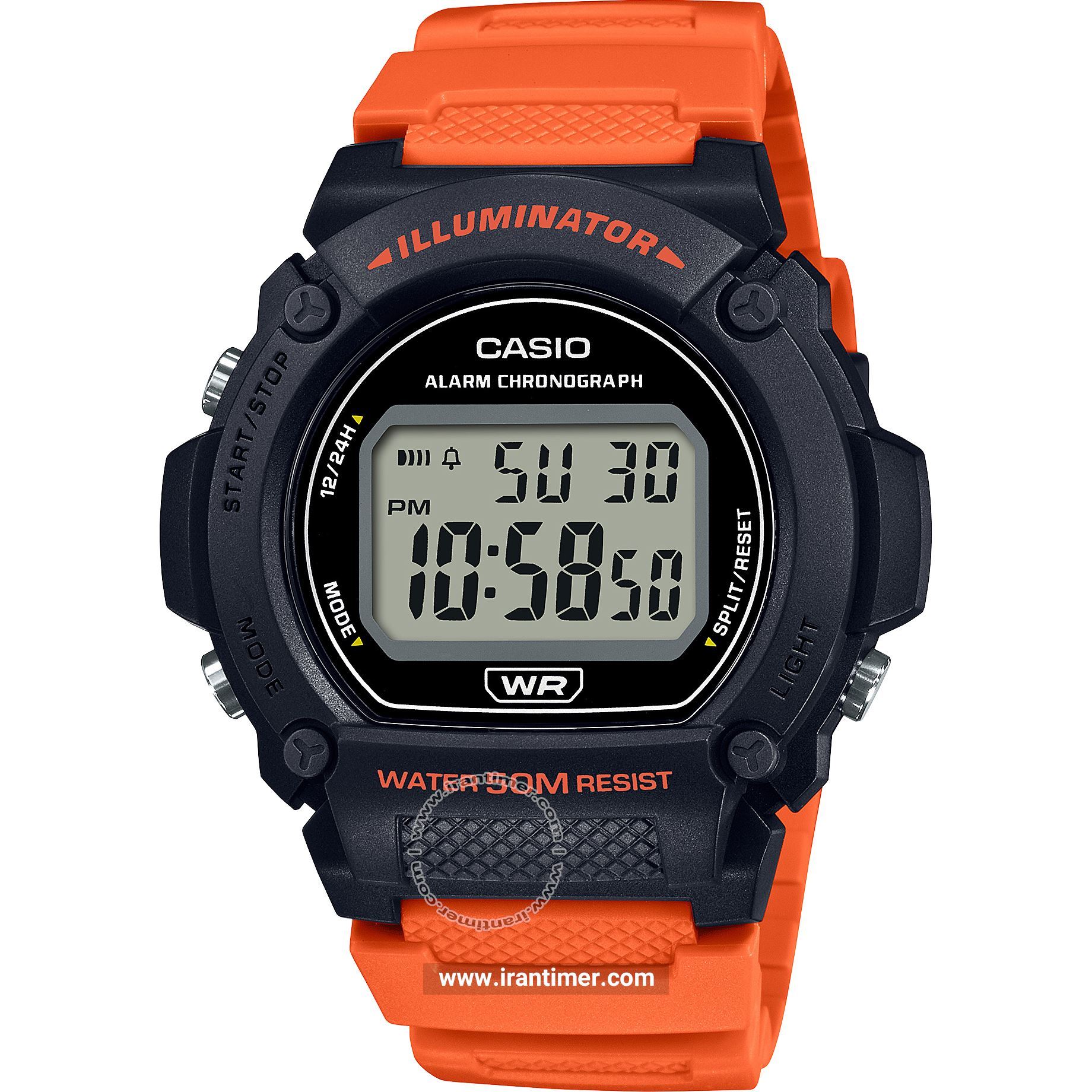 قیمت و خرید ساعت مچی مردانه کاسیو (CASIO) جنرال مدل W-219H-4AVDF اسپرت | اورجینال و اصلی