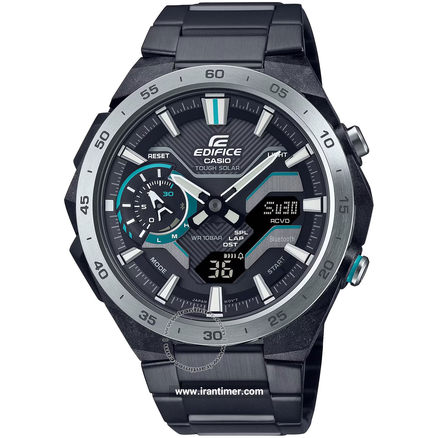 قیمت و خرید ساعت مچی مردانه کاسیو (CASIO) ادیفس(ادیفایس) مدل ECB-2200DD-1ADF اسپرت | اورجینال و اصلی