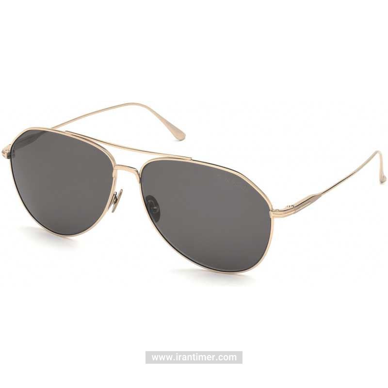 قیمت و خرید عینک آفتابی مردانه خلبانی (TOM FORD) مدل FT 0747 28A 62 | اورجینال و اصلی