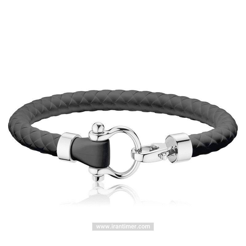 قیمت و خرید دستبند باز مشترک دخترانه پسرانه اُمگا(OMEGA) مدل Gray Bracelet اسپرت (ورزشی) کلاسیک | اورجینال و اصلی