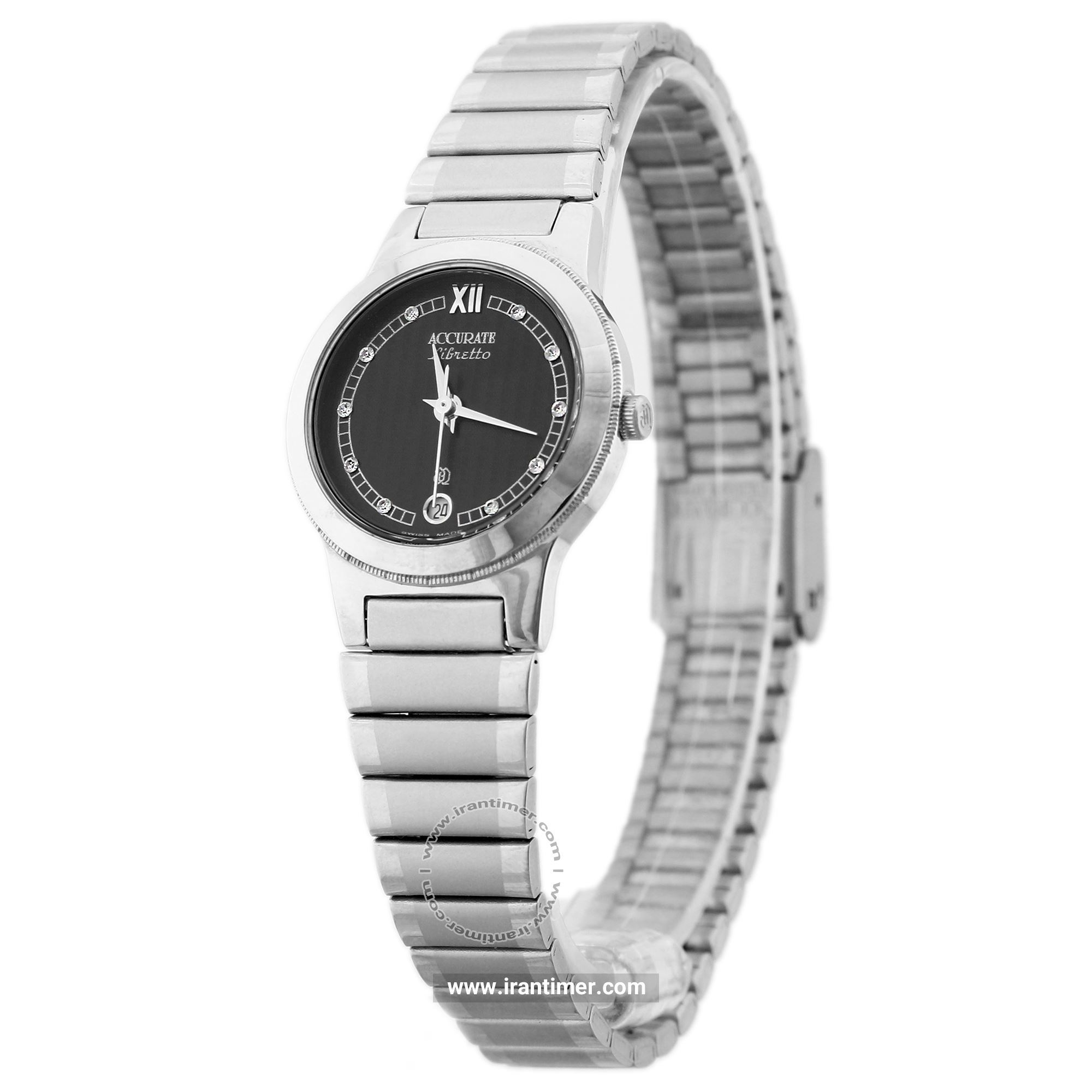 قیمت و خرید ساعت مچی زنانه اکیوریت(Accurate) مدل ALQ799-BLACK کلاسیک | اورجینال و اصلی