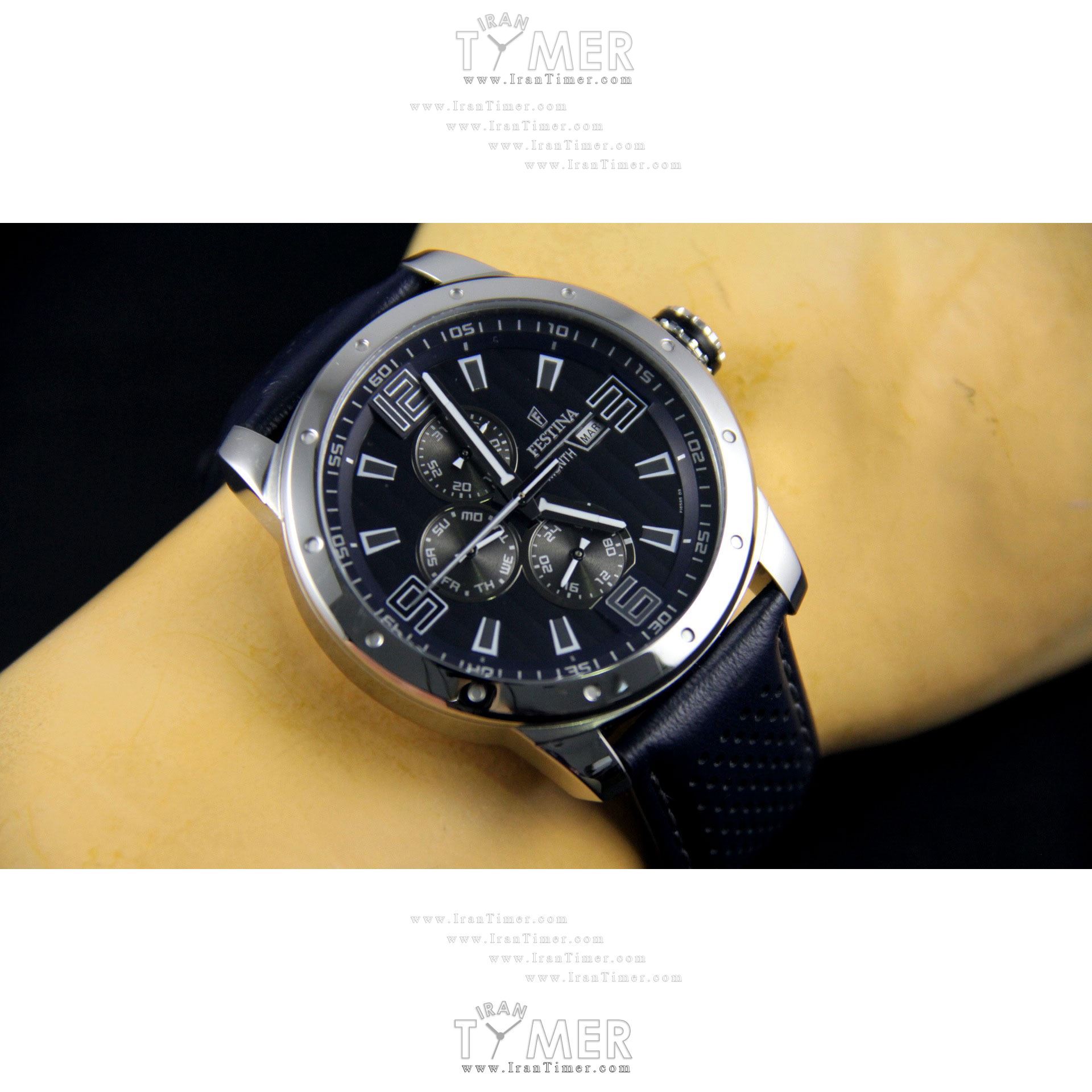 قیمت و خرید ساعت مچی مردانه فستینا(FESTINA) مدل F16585/3 کلاسیک اسپرت | اورجینال و اصلی