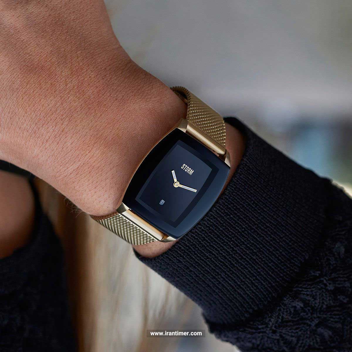 قیمت و خرید ساعت مچی زنانه استورم(STORM) مدل 47474/GD/BK کلاسیک | اورجینال و اصلی