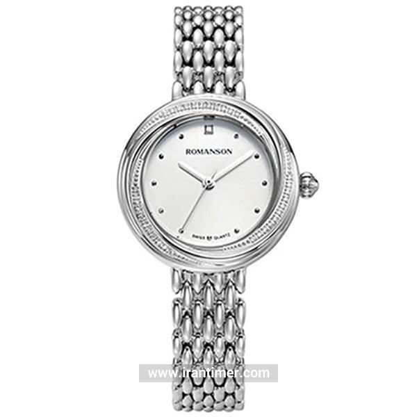 قیمت و خرید ساعت مچی زنانه رومانسون(ROMANSON) مدل RM5BS503QLWWAS2W-W فشن | اورجینال و اصلی