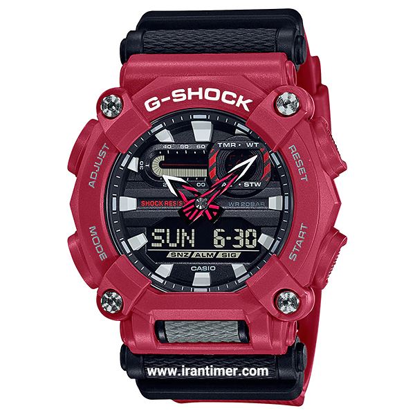 قیمت و خرید ساعت مچی مردانه کاسیو (CASIO) جی شاک مدل GA-900-4ADR اسپرت | اورجینال و اصلی