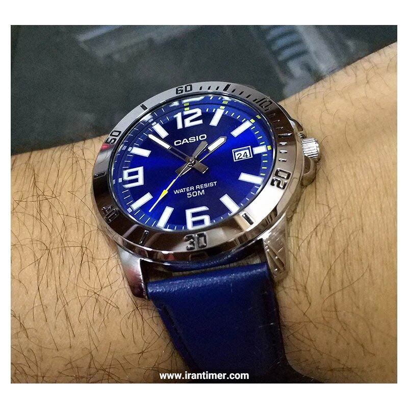 قیمت و خرید ساعت مچی مردانه کاسیو (CASIO) جنرال مدل MTP-VD01L-2BVUDF کلاسیک | اورجینال و اصلی