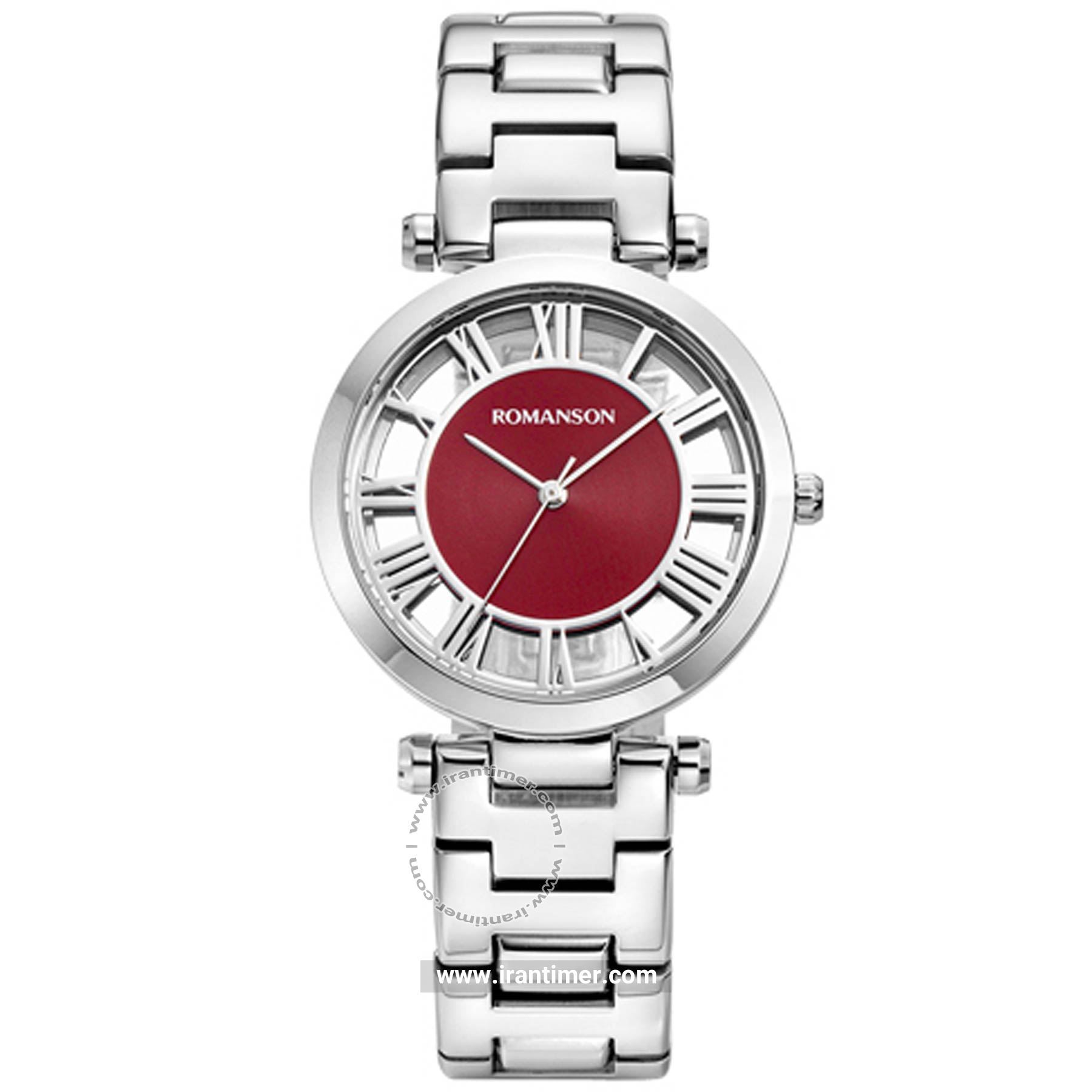 قیمت و خرید ساعت مچی زنانه رومانسون(ROMANSON) مدل RM9A17LLWWAP2W-WINE کلاسیک | اورجینال و اصلی