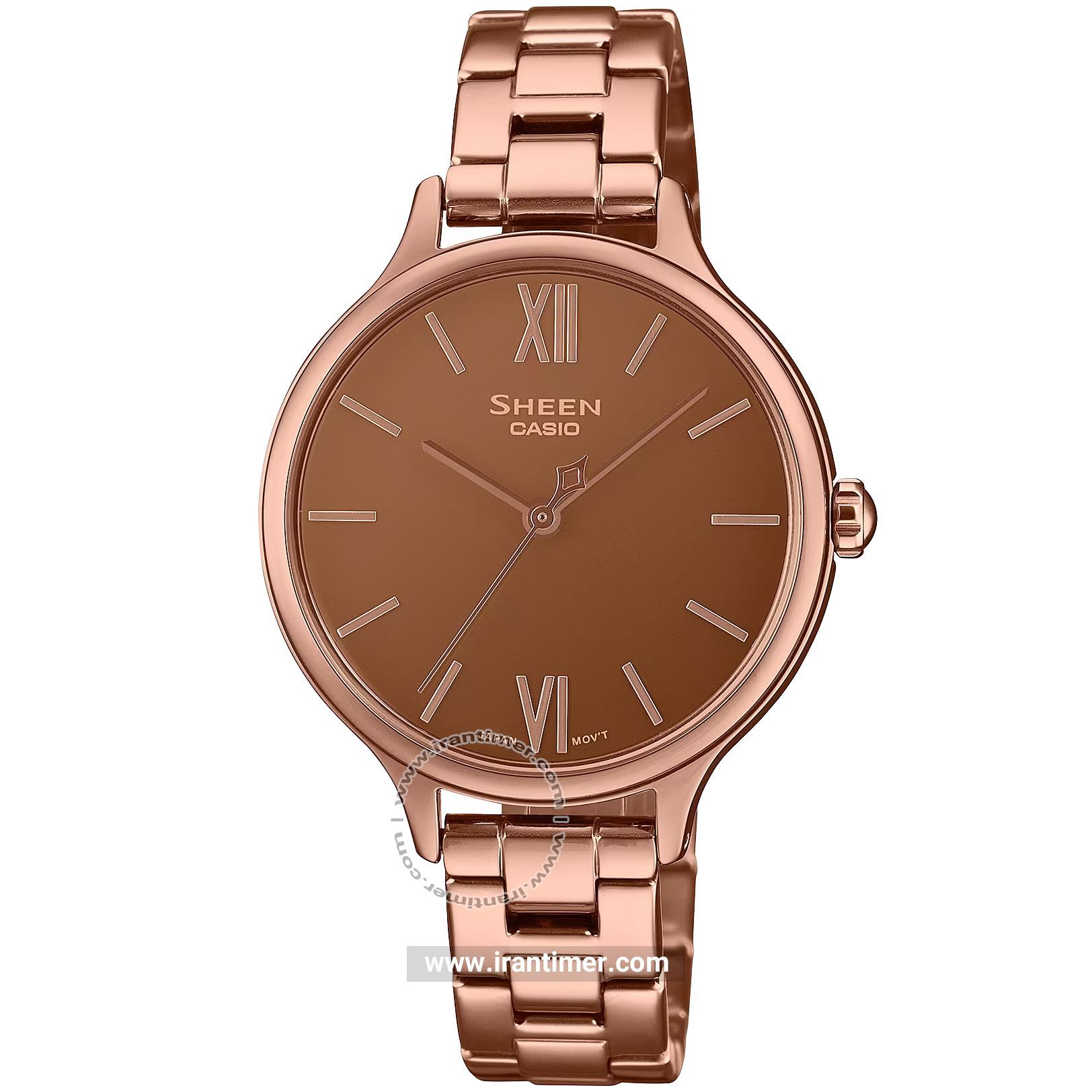 قیمت و خرید ساعت مچی زنانه کاسیو (CASIO) شین مدل SHE-4560PG-4A- کلاسیک | اورجینال و اصلی