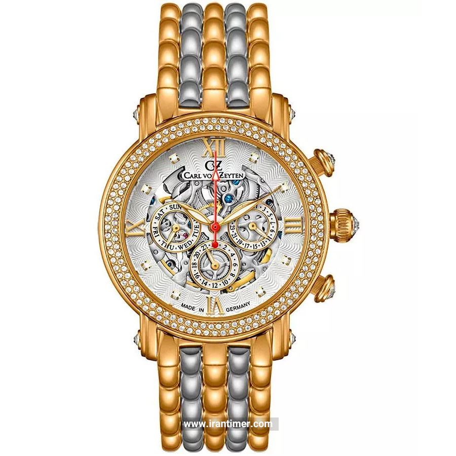 قیمت و خرید ساعت مچی زنانه کارل ون زیتن(CARL VON ZEYTEN) مدل CVZ0062RWBS فشن | اورجینال و اصلی