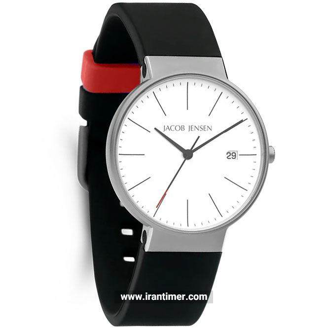 قیمت و خرید ساعت مچی مردانه جیکوب جنسن(Jacob Jensen) مدل TITANIUM SAPPHIRE -TIMELESS NORDIC -183 SAMPLE اسپرت | اورجینال و اصلی
