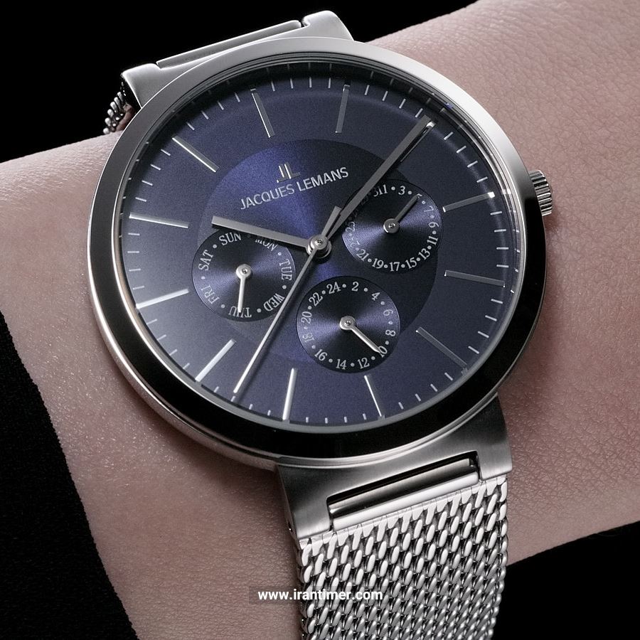 قیمت و خرید ساعت مچی مردانه زنانه ژاک لمن(JACQUES LEMANS) مدل 1-1950H کلاسیک | اورجینال و اصلی