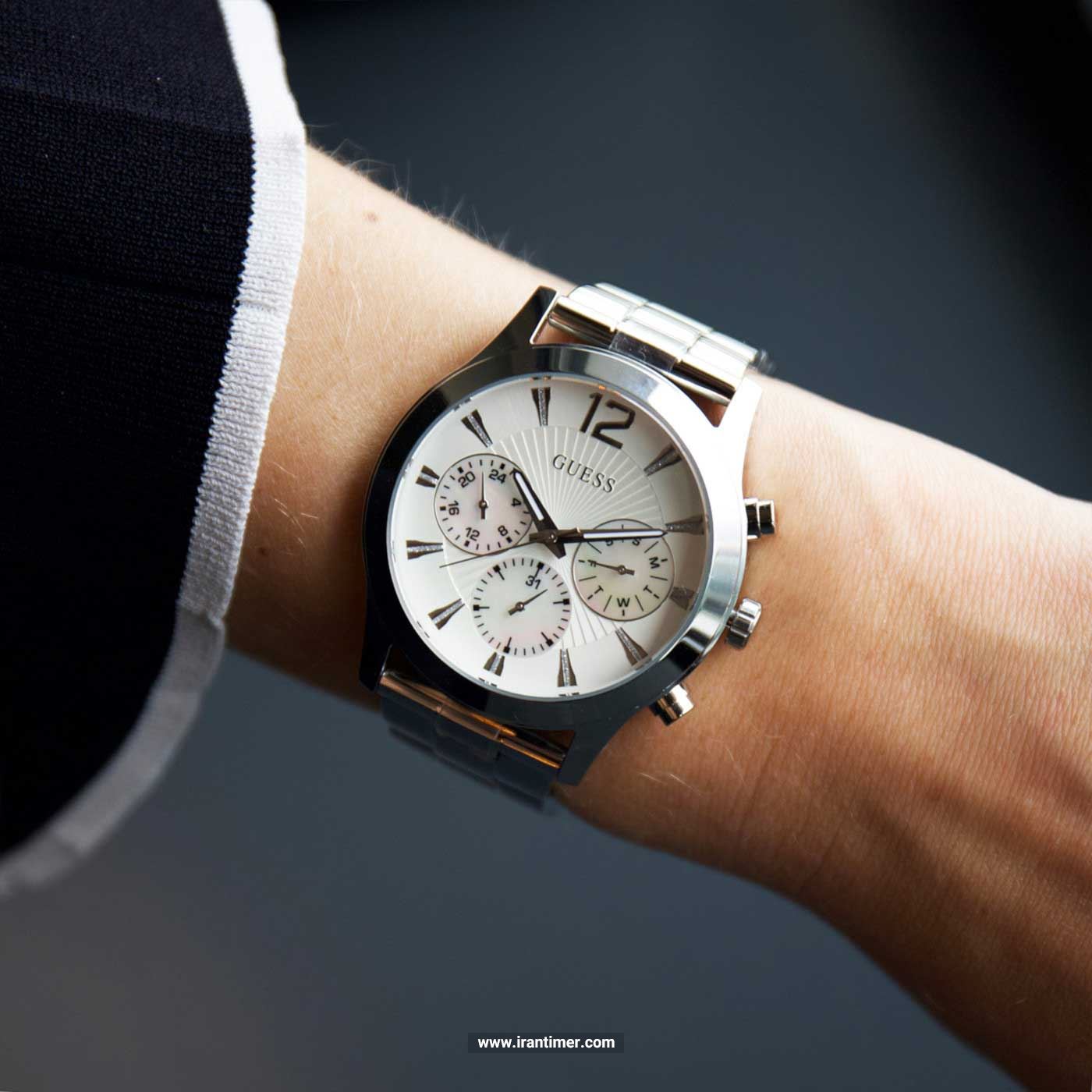 قیمت و خرید ساعت مچی زنانه گس(GUESS) مدل W1295L1 کلاسیک | اورجینال و اصلی