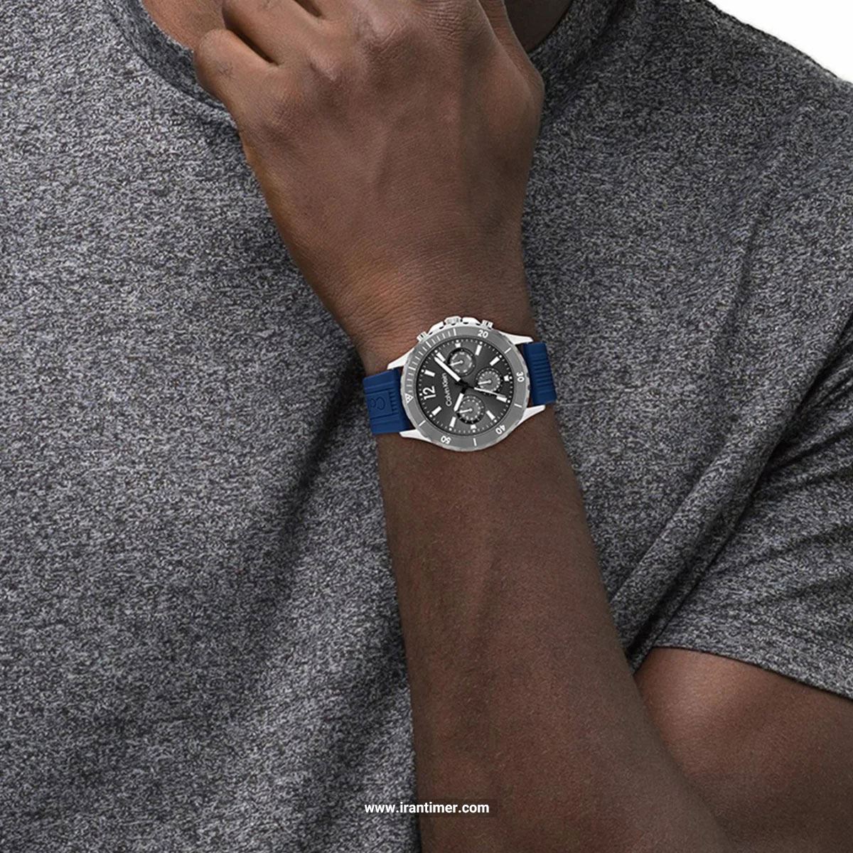 قیمت و خرید ساعت مچی مردانه کالوین کلاین(CALVIN KLEIN) مدل 25200120 اسپرت | اورجینال و اصلی