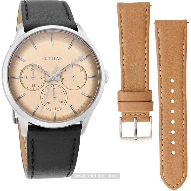 قیمت و خرید ساعت مچی مردانه تایتِن(TITAN) مدل T90125SL04 کلاسیک | اورجینال و اصلی