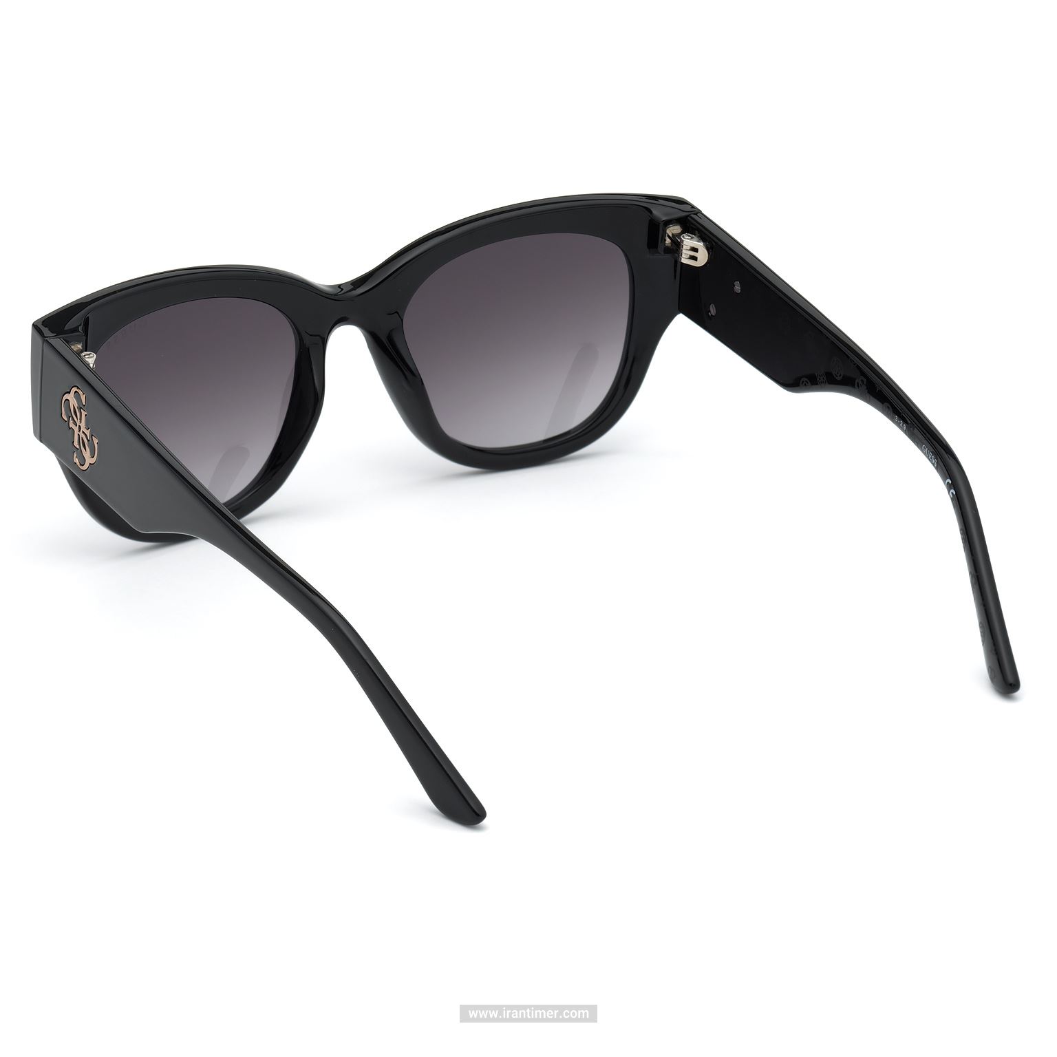 قیمت و خرید عینک آفتابی زنانه کلاسیک (guess) مدل GU 7680 01B 50 | اورجینال و اصلی