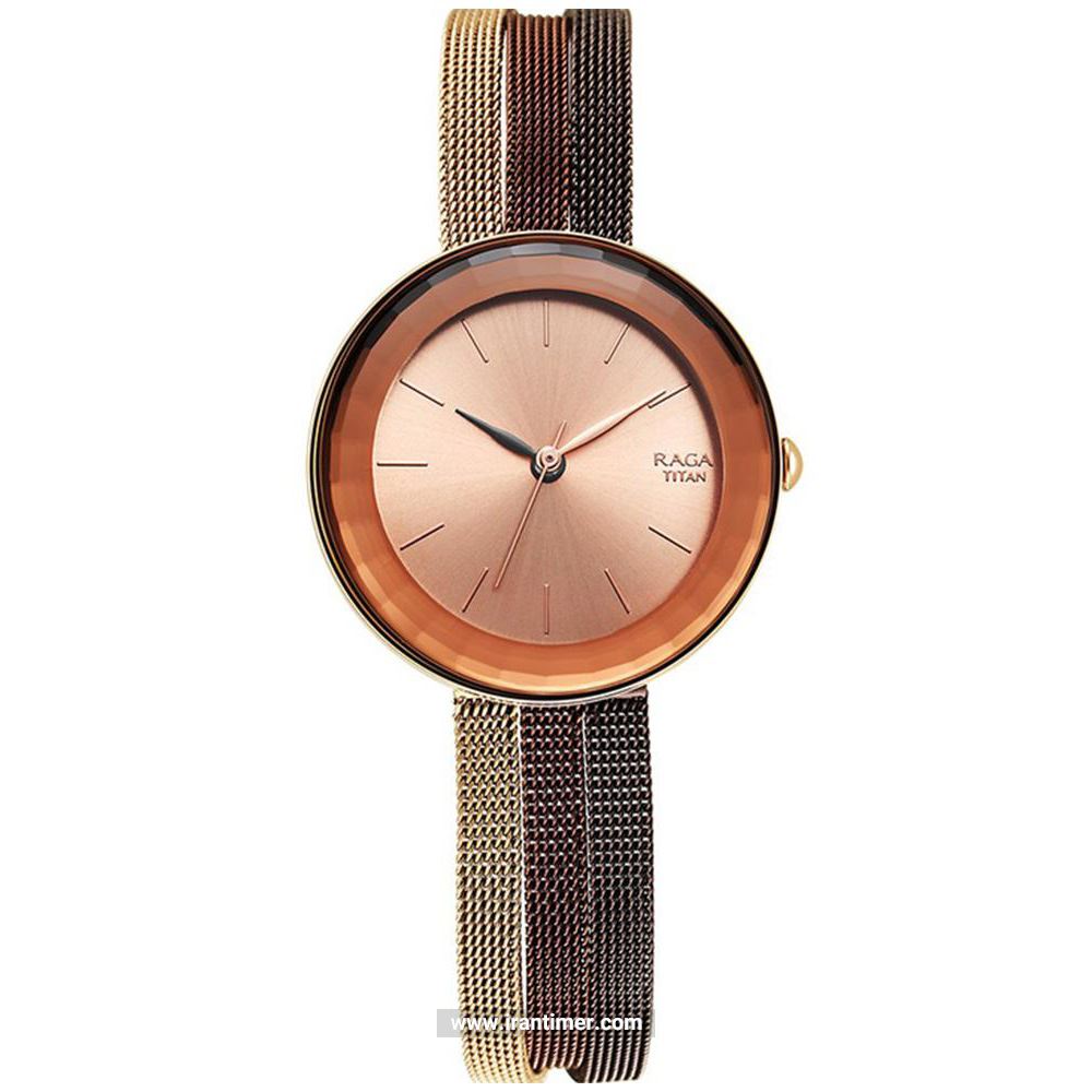 قیمت و خرید ساعت مچی زنانه تایتِن(TITAN) مدل T95153KM01 کلاسیک | اورجینال و اصلی