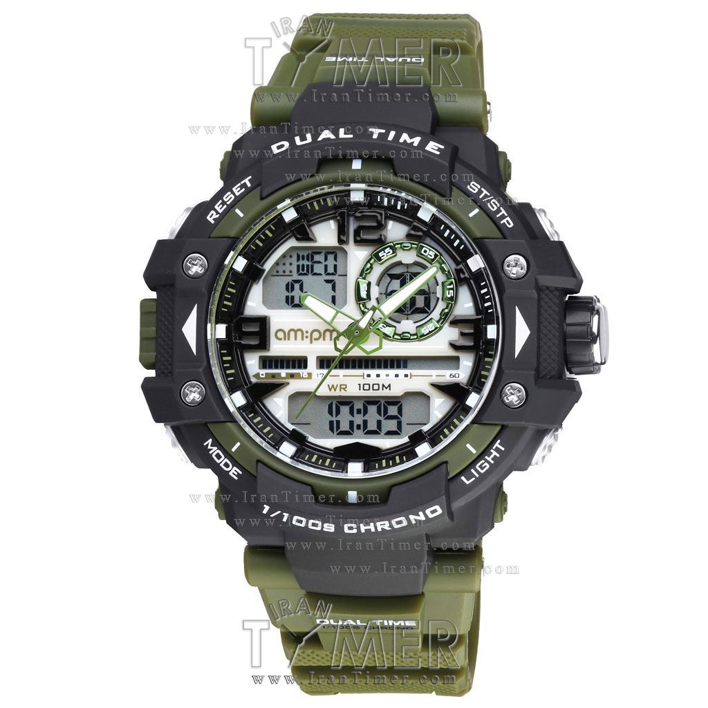 قیمت و خرید ساعت مچی مردانه ای ام پی ام(AM:PM) مدل PC165-G400 اسپرت | اورجینال و اصلی