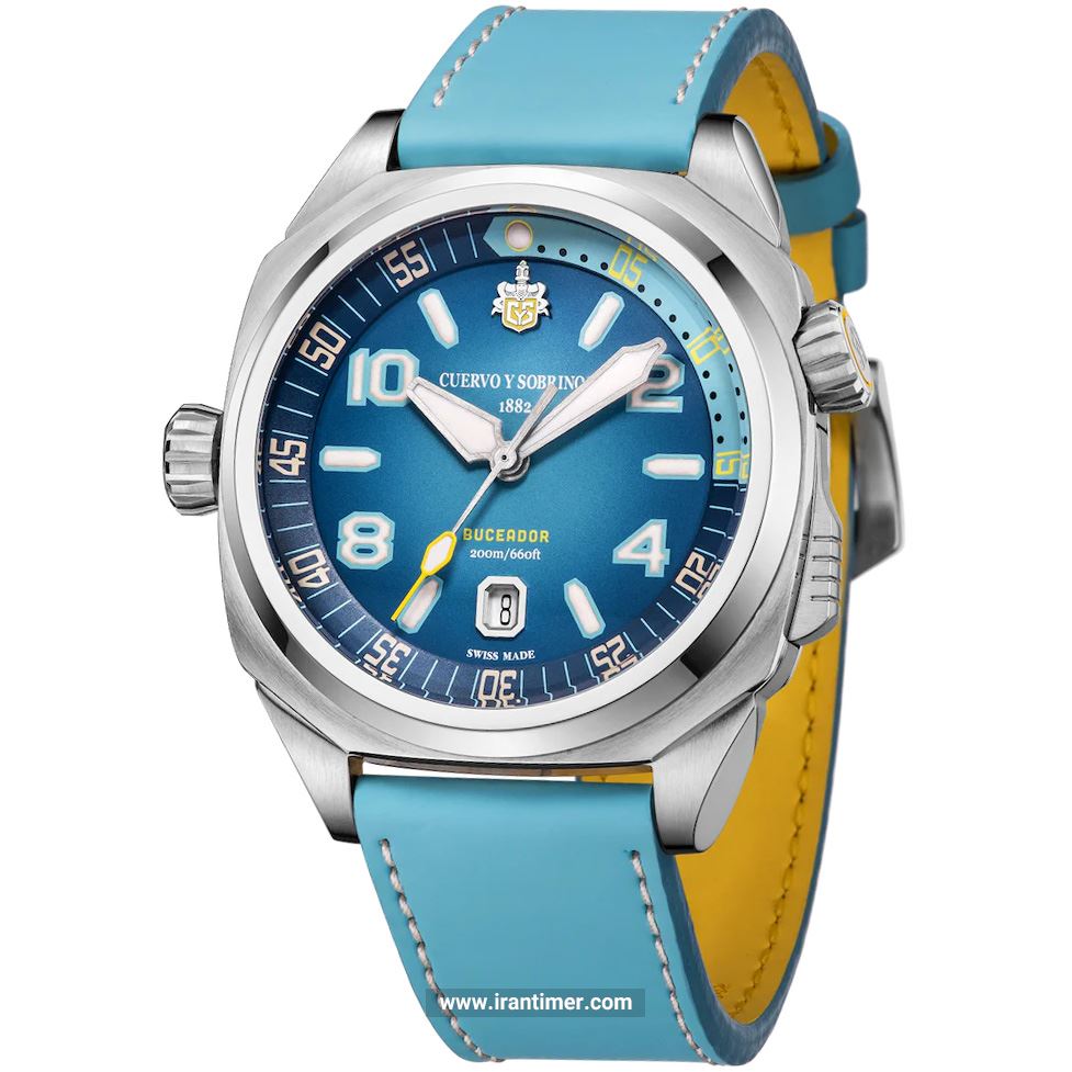 قیمت و خرید ساعت مچی مردانه کوئروی سابرینوس(Cuervo y Sobrinos) مدل 2860.1AZ کلاسیک | اورجینال و اصلی