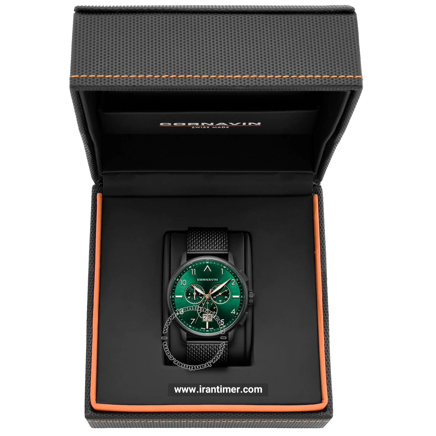 قیمت و خرید ساعت مچی مردانه کورناوین(CORNAVIN) مدل COR.BD.14.B کلاسیک | اورجینال و اصلی