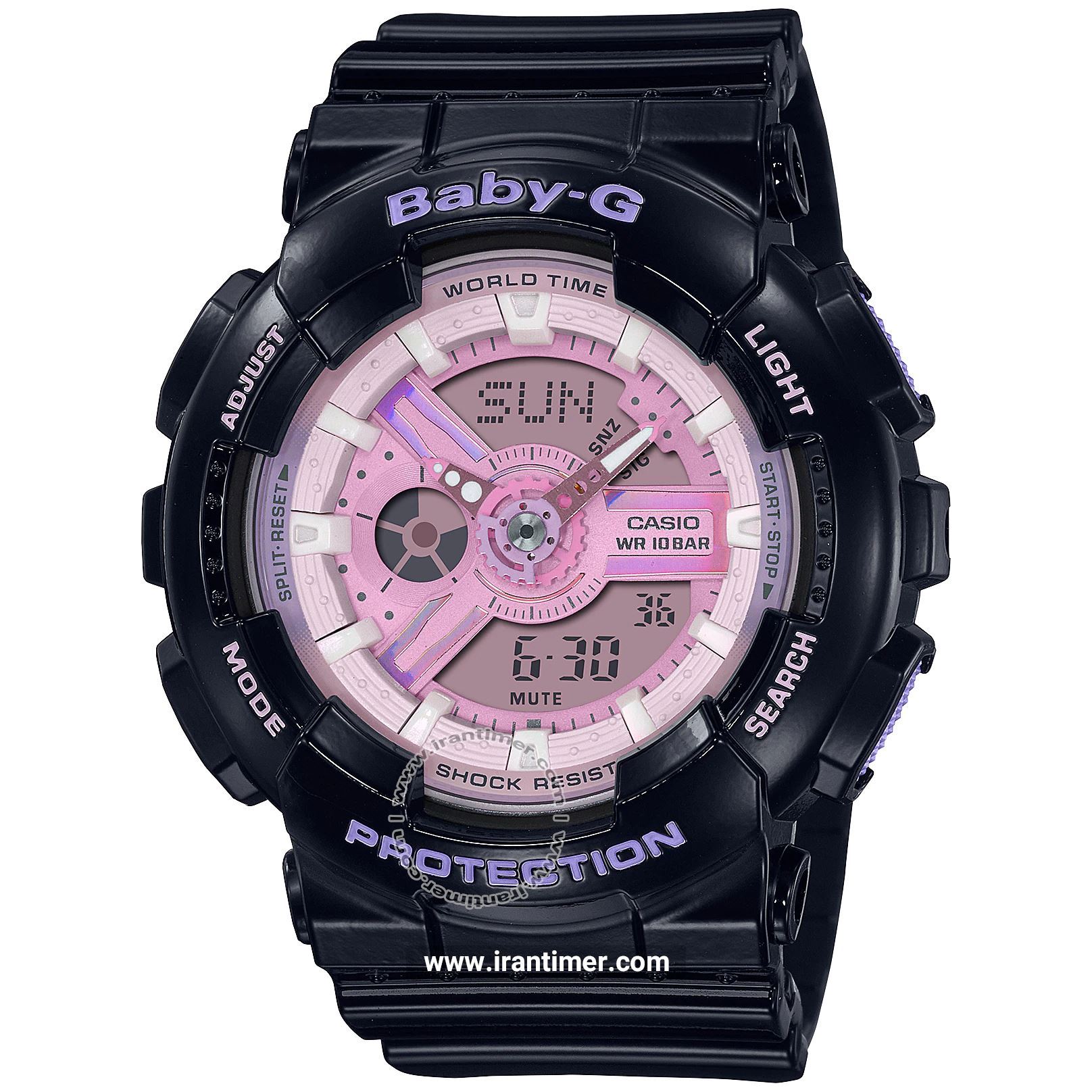 قیمت و خرید ساعت مچی کاسیو (CASIO) بیبی جی مدل BA-110PL-1ADR اسپرت | اورجینال و اصلی