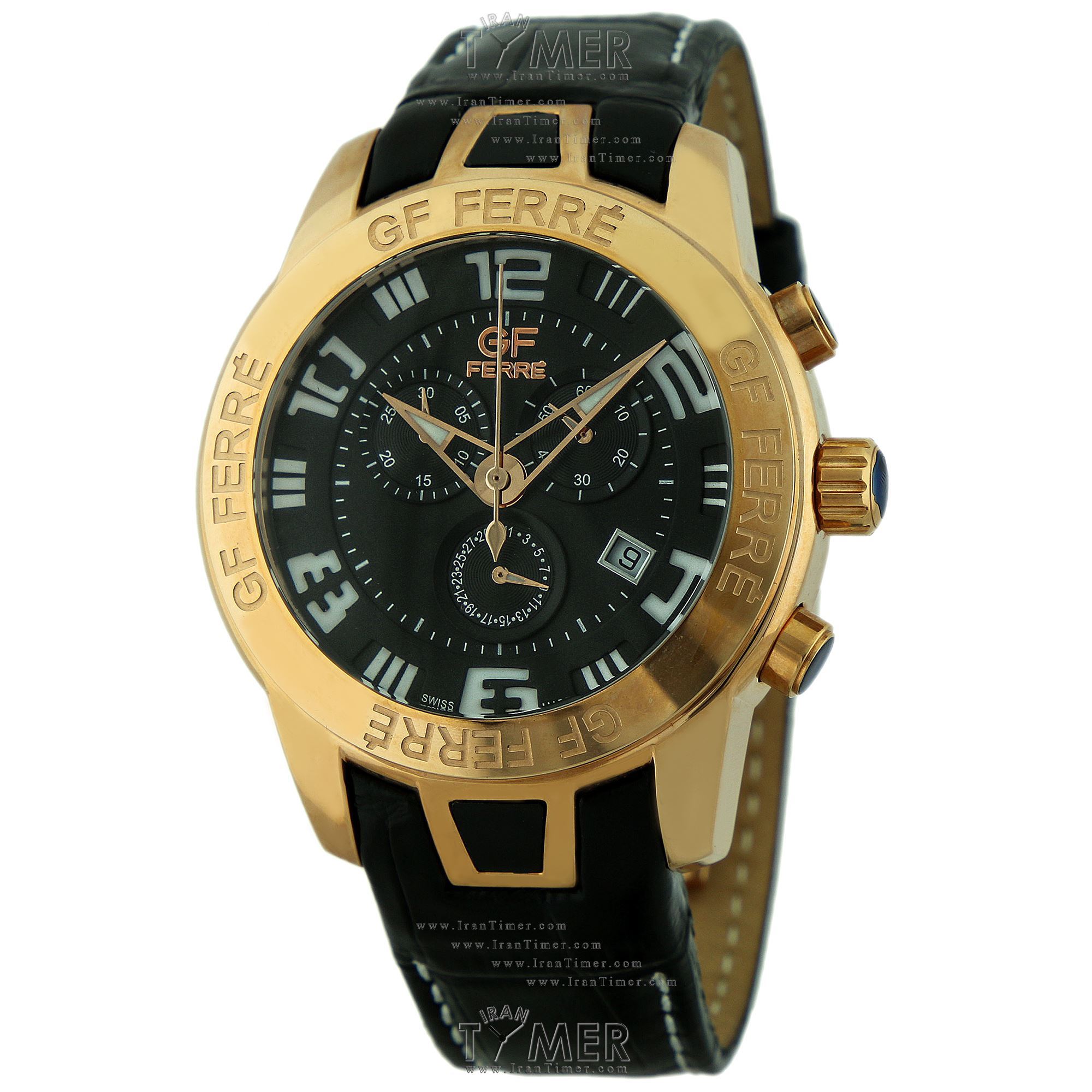 قیمت و خرید ساعت مچی مردانه جی اف فره(GF FERRE) مدل GF.RG7399.2.2 کلاسیک | اورجینال و اصلی