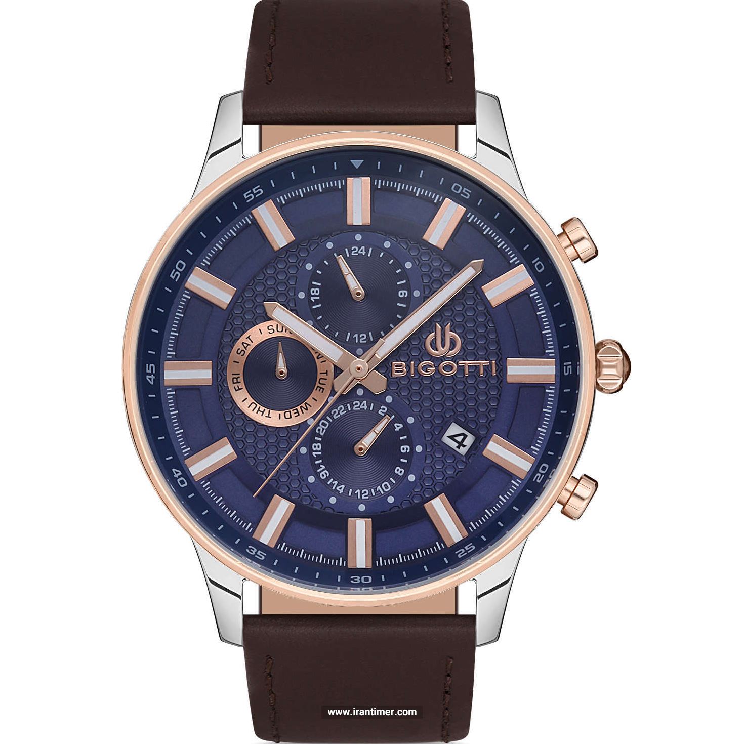 قیمت و خرید ساعت مچی مردانه بیگوتی(Bigotti) مدل BG.1.10170-5 کلاسیک | اورجینال و اصلی
