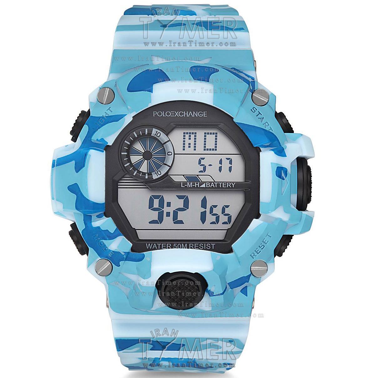 قیمت و خرید ساعت مچی مردانه پولو اکسچنج(POLO EXCHANGE) مدل PX-DR340GM-04 اسپرت | اورجینال و اصلی