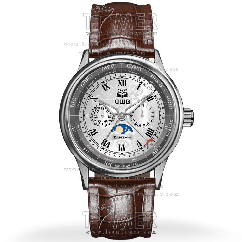 قیمت و خرید ساعت مچی مردانه ای دبلیو بی(AWB) مدل HG35-R06-S51 کلاسیک | اورجینال و اصلی