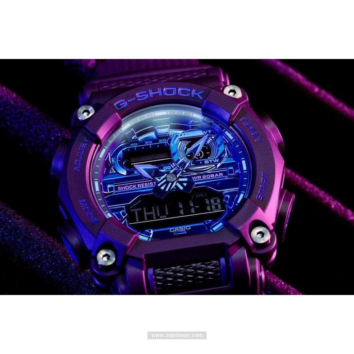 قیمت و خرید ساعت مچی مردانه کاسیو (CASIO) جی شاک مدل GA-900VB-1ADR اسپرت | اورجینال و اصلی