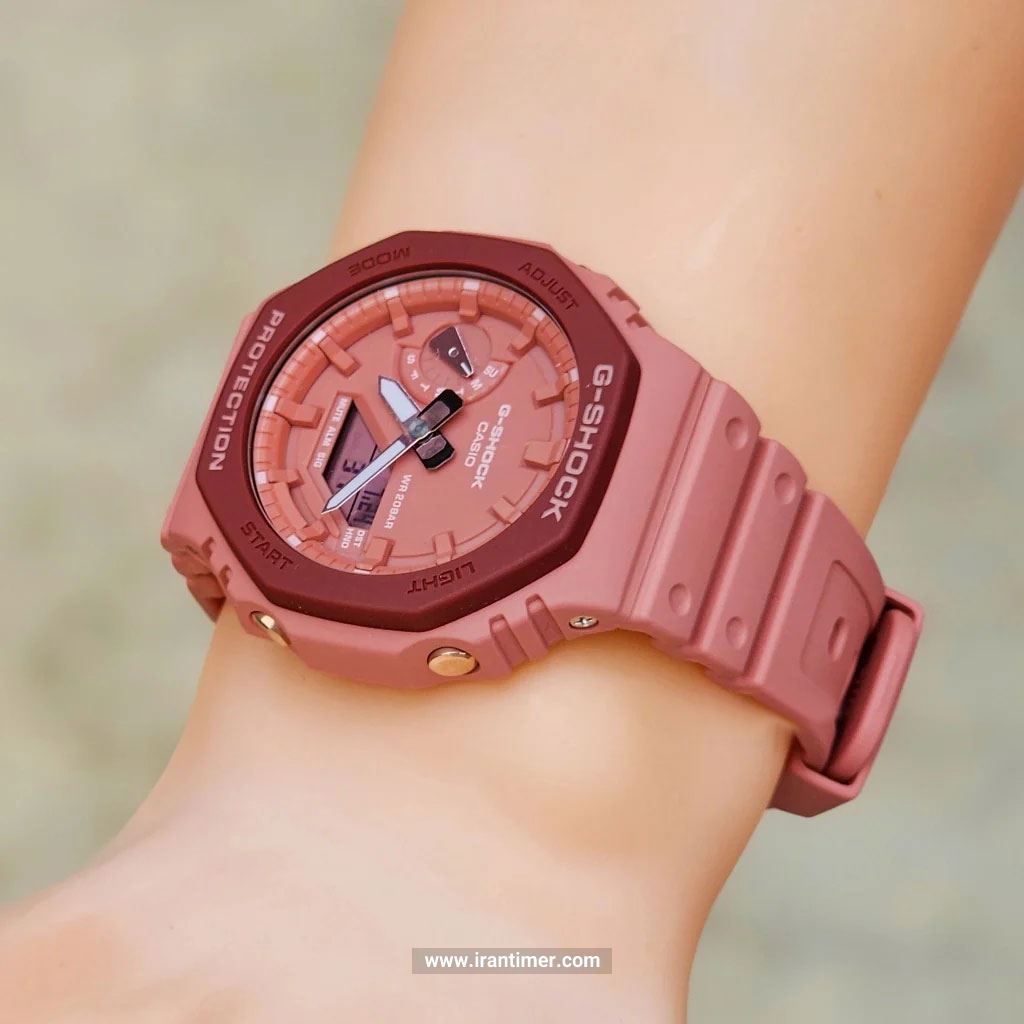 قیمت و خرید ساعت مچی زنانه کاسیو (CASIO) جی شاک مدل GA-2110SL-4A4DR اسپرت | اورجینال و اصلی