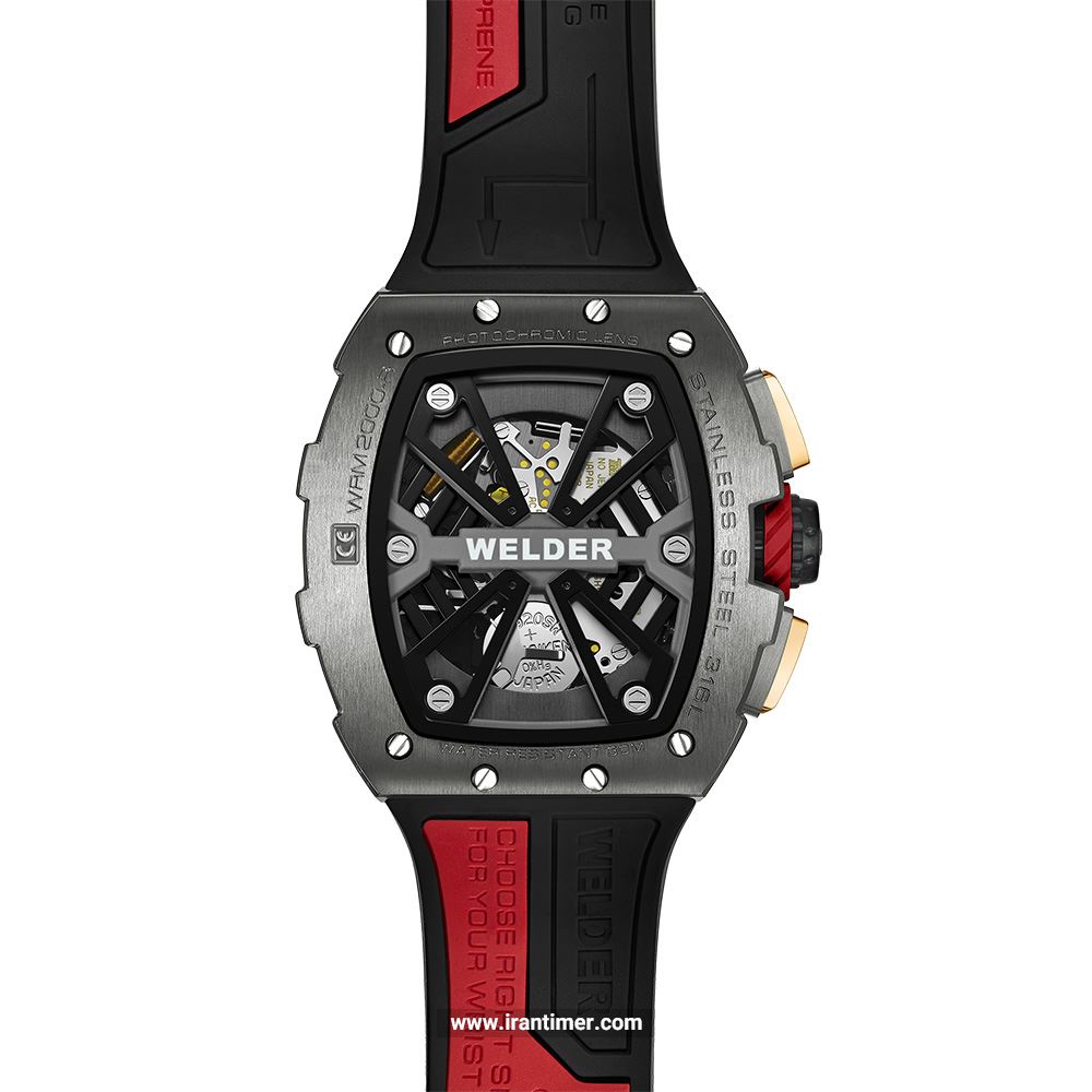 قیمت و خرید ساعت مچی مردانه ولدر(WELDER) مدل WRM2000-R اسپرت | اورجینال و اصلی